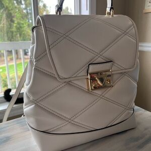 michael kors flip backpack purse